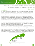 Using CEDS Tools to Compare State Data Collections